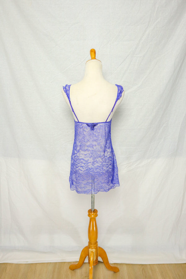 Victorias Secret Blue Lace Babydoll (S)