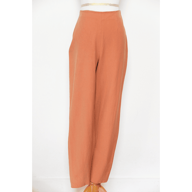 Piazza Sempione Peach Italian Cotton Pants