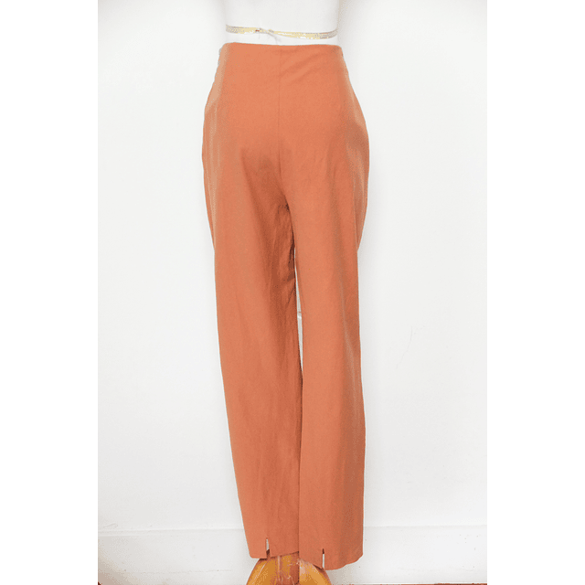 Piazza Sempione Peach Italian Cotton Pants