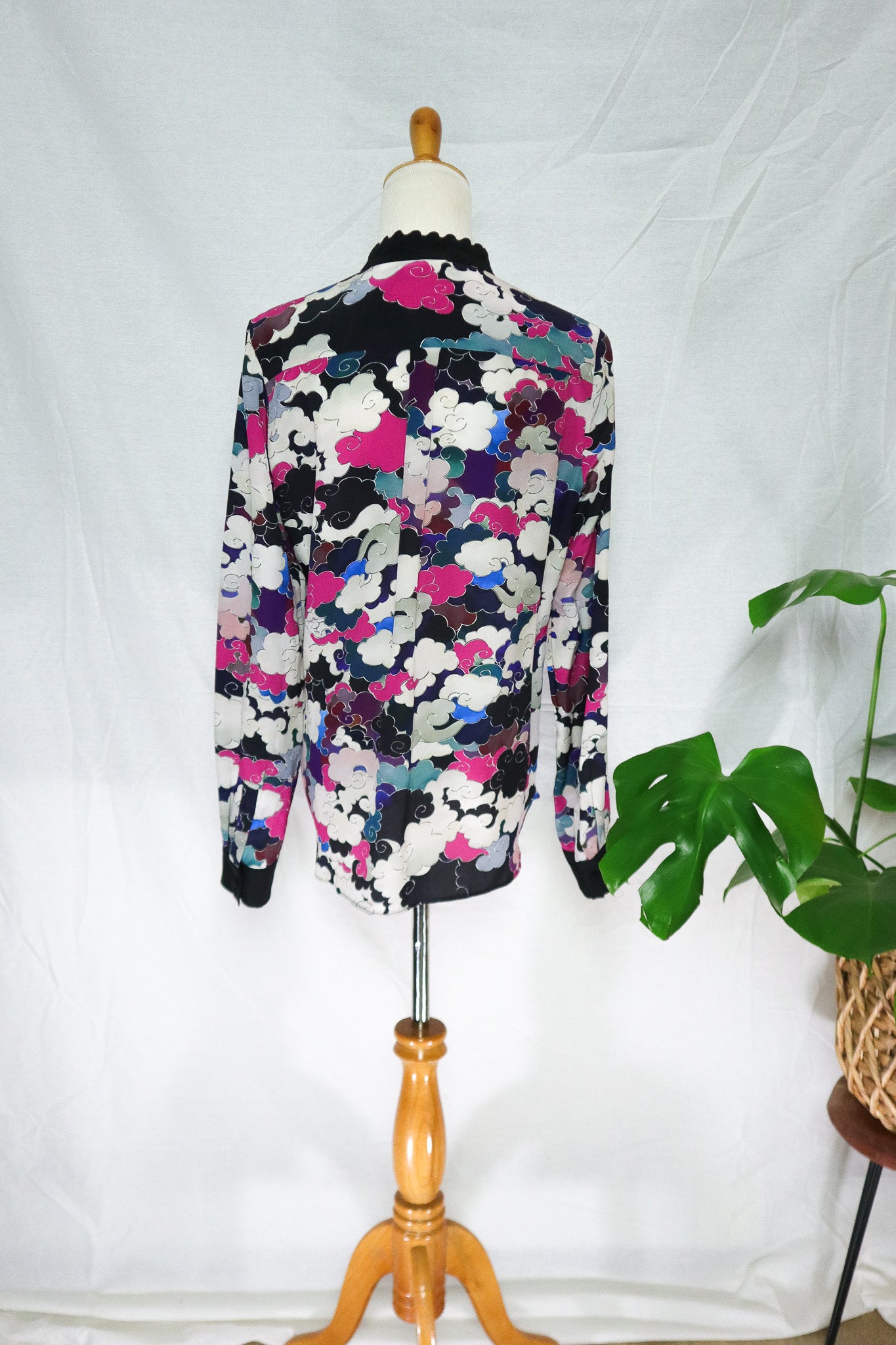 Mary Katrantzou Designer Mica Silk Blouse (M)