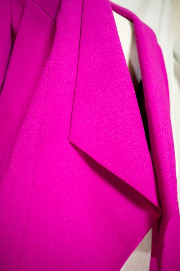 Hot Pink Open Blazer (L)