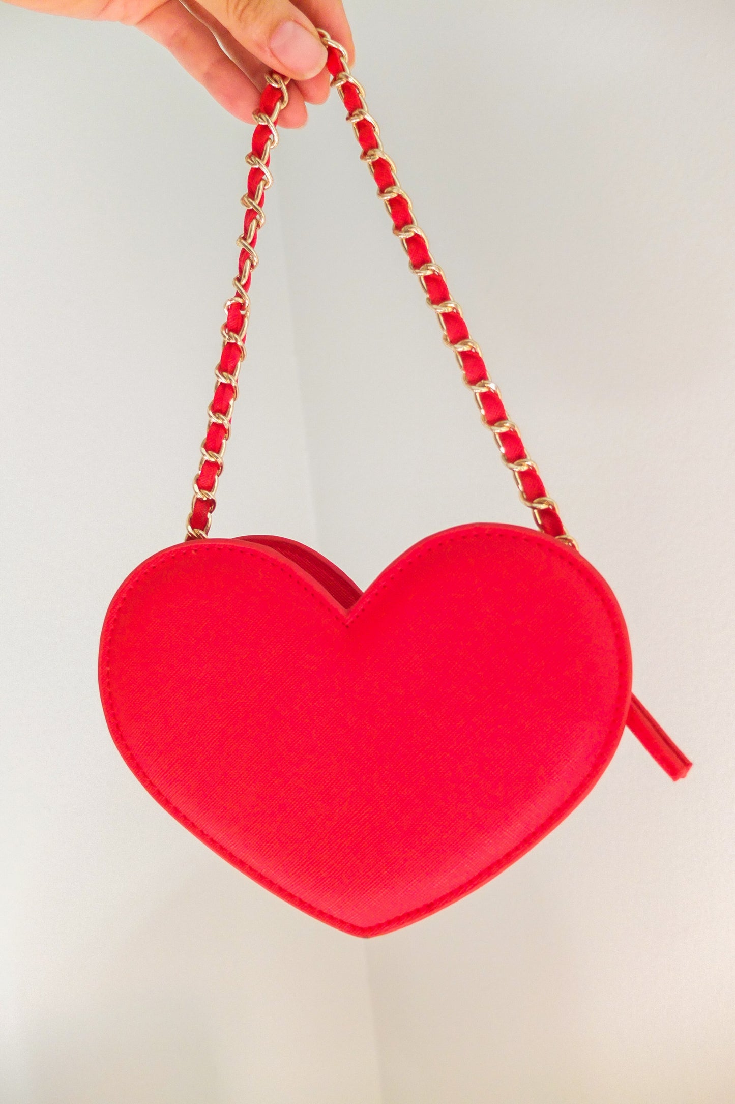 Janie and Jack Heart Chain Mini Purse