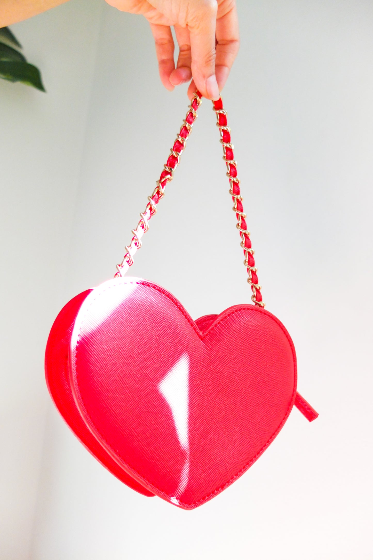 Janie and Jack Heart Chain Mini Purse