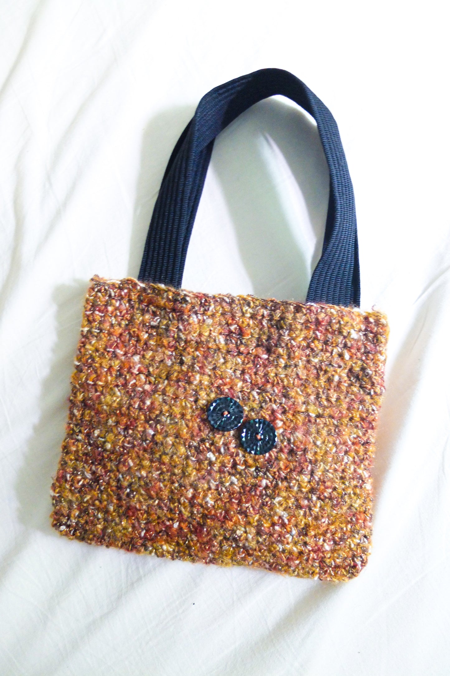 Handmade Autumn Woolen Handbag