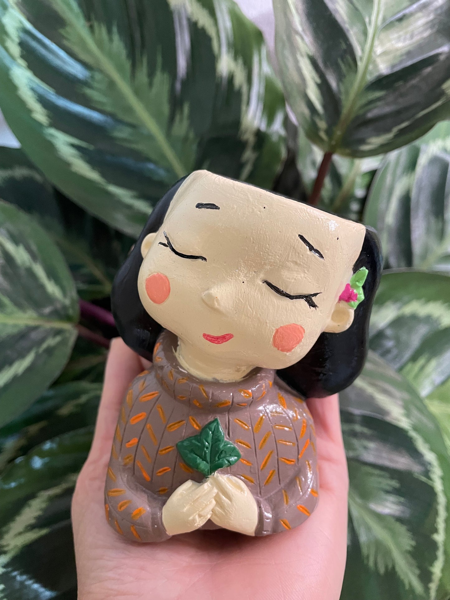 Sweet Girl Succulent Cactus Planter