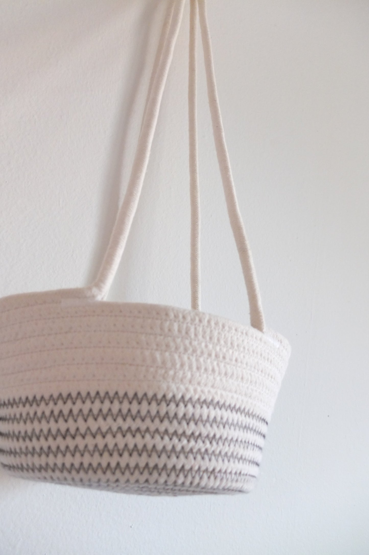 Hanging Planter Woven Rope/ Storage Organizer Home Decor