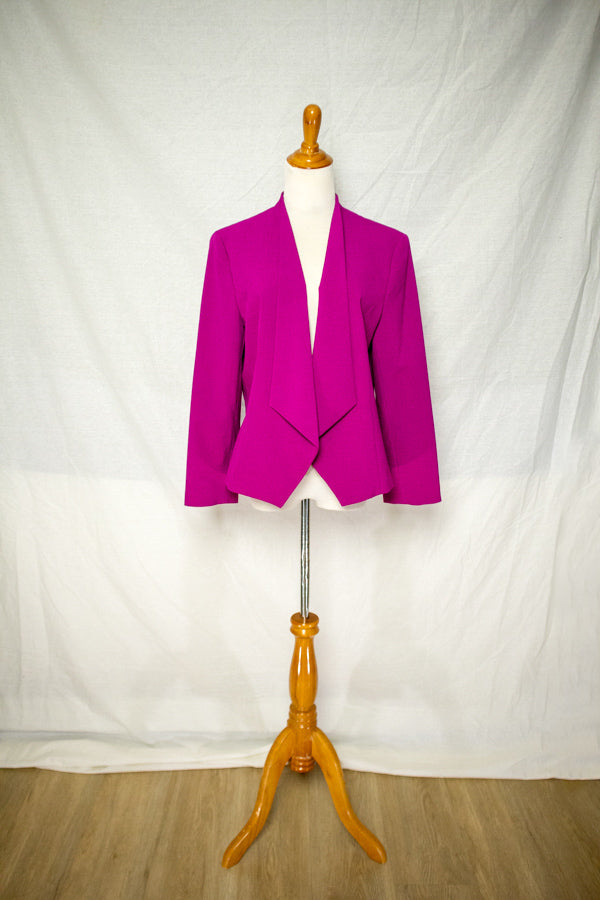 Hot Pink Open Blazer (L)