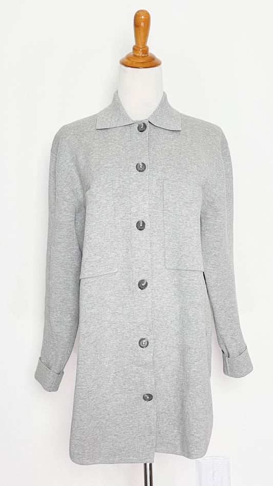 Babaton Grey Sweater Jacket (XS-S)